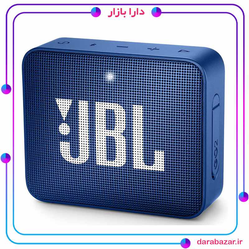 اسپیکر بلوتوثی جی بی ال قابل حمل مدل GO2-خرید اسپیکر جی بی ال اورجینال- دارا بازار JBL Go 2 Portable Bluetooth speaker