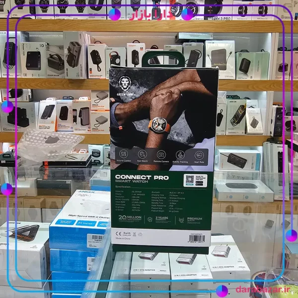 ساعت هوشمند کانکت پرو گرین لاین-Green Lion Connect Pro Smart Watch-محصولات گرین لاین-دارا بازار